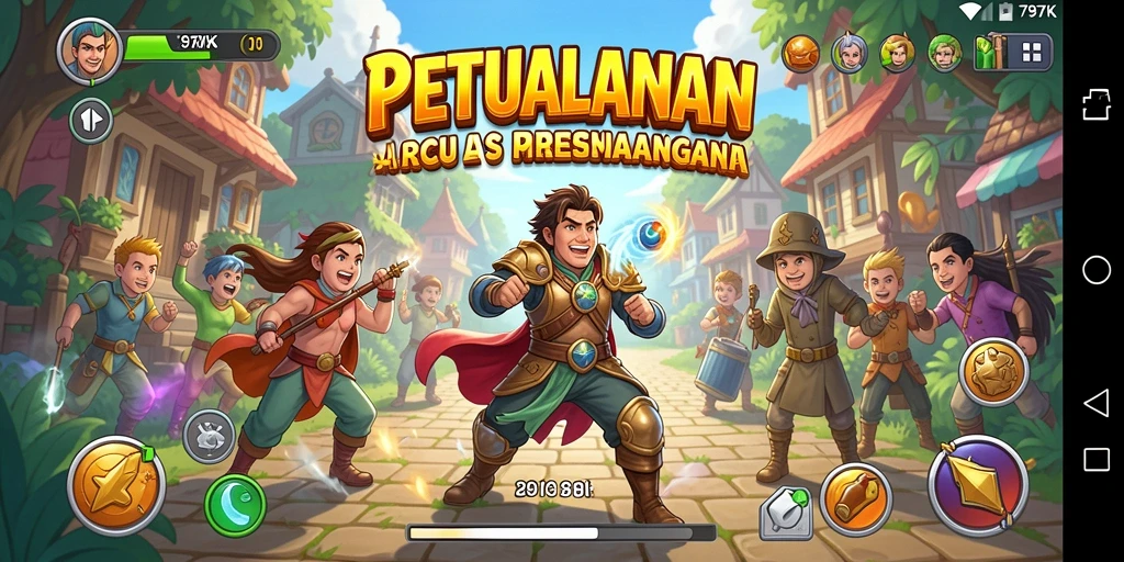 Screenshot gameplay 797K menampilkan aksi seru dan grafis yang menarik.
