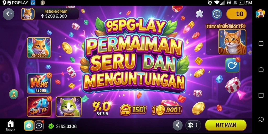 Tampilan gameplay Slot yang seru dan menghentak.