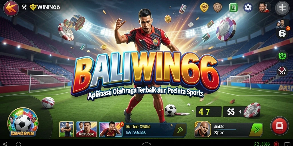 Tampilan gameplay utama BALIWIN66 dengan pengalaman olahraga yang mendebarkan.
