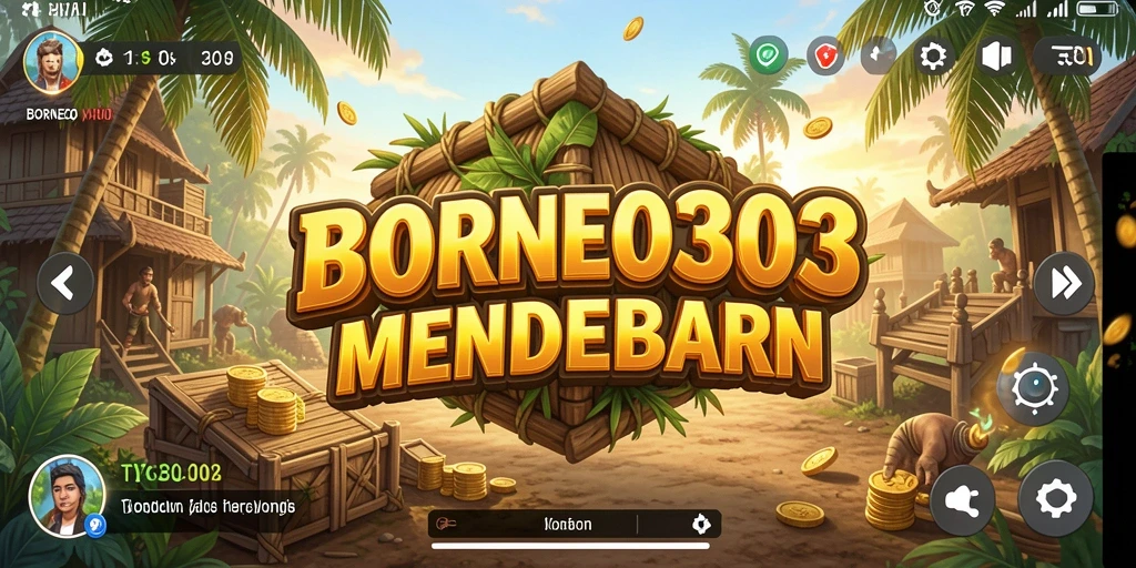 Tampilan gameplay menarik dari BORNEO303 yang penuh strategi.