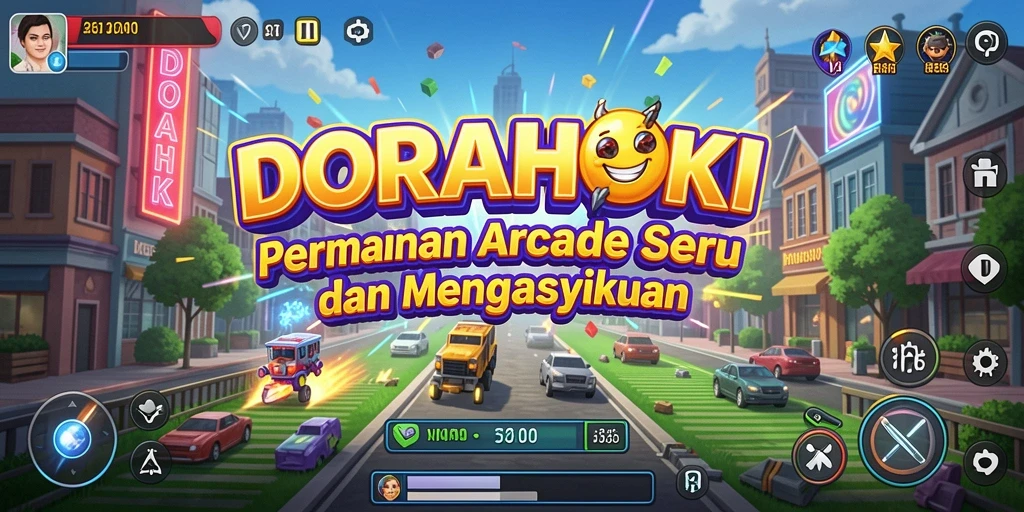 Gameplay seru dari DORAHOKI yang membuat ketagihan.