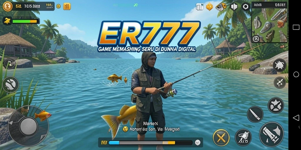 Tangkapan ikan yang menakjubkan dalam gameplay ER777.