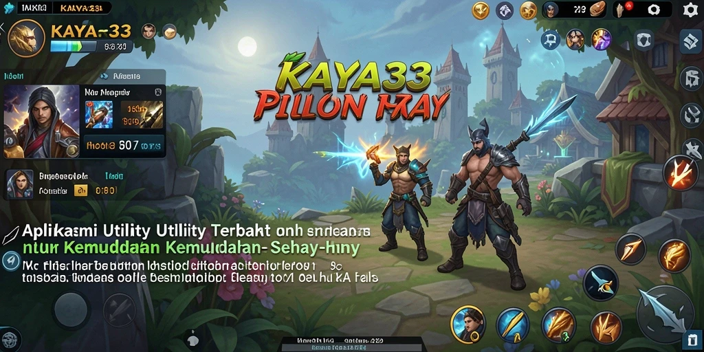Tampilan screenshot KAYA33 dengan fitur-fitur utama yang intuitif.