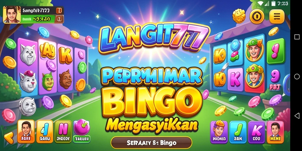 Screenshot menunjukkan tampilan menarik dari gameplay Bingo yang seru.